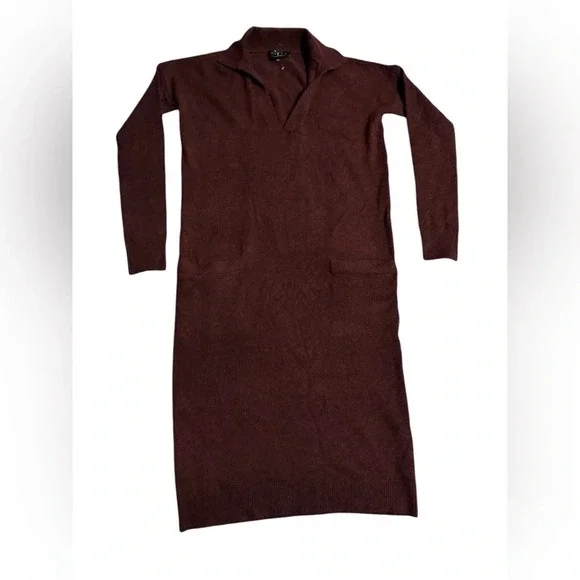 🤎 HATCH “The Polo”‎ Knit Maternity Sweater Dress 🤎